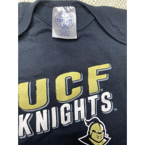 UCF Knights Bodysuit 0-3 Months Black Unisex Baby - Picture 2 of 3